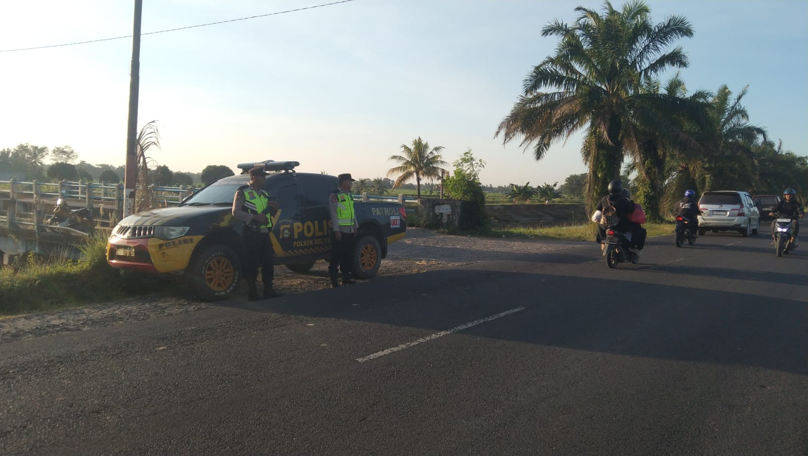 Antisipasi Kenakalan Remaja: Polsek Belitang I Intensifkan Patroli Bergerak Guna Sekat Ruang Gerak Pelaku Tawuran dan Balap Liar Sore Hari
