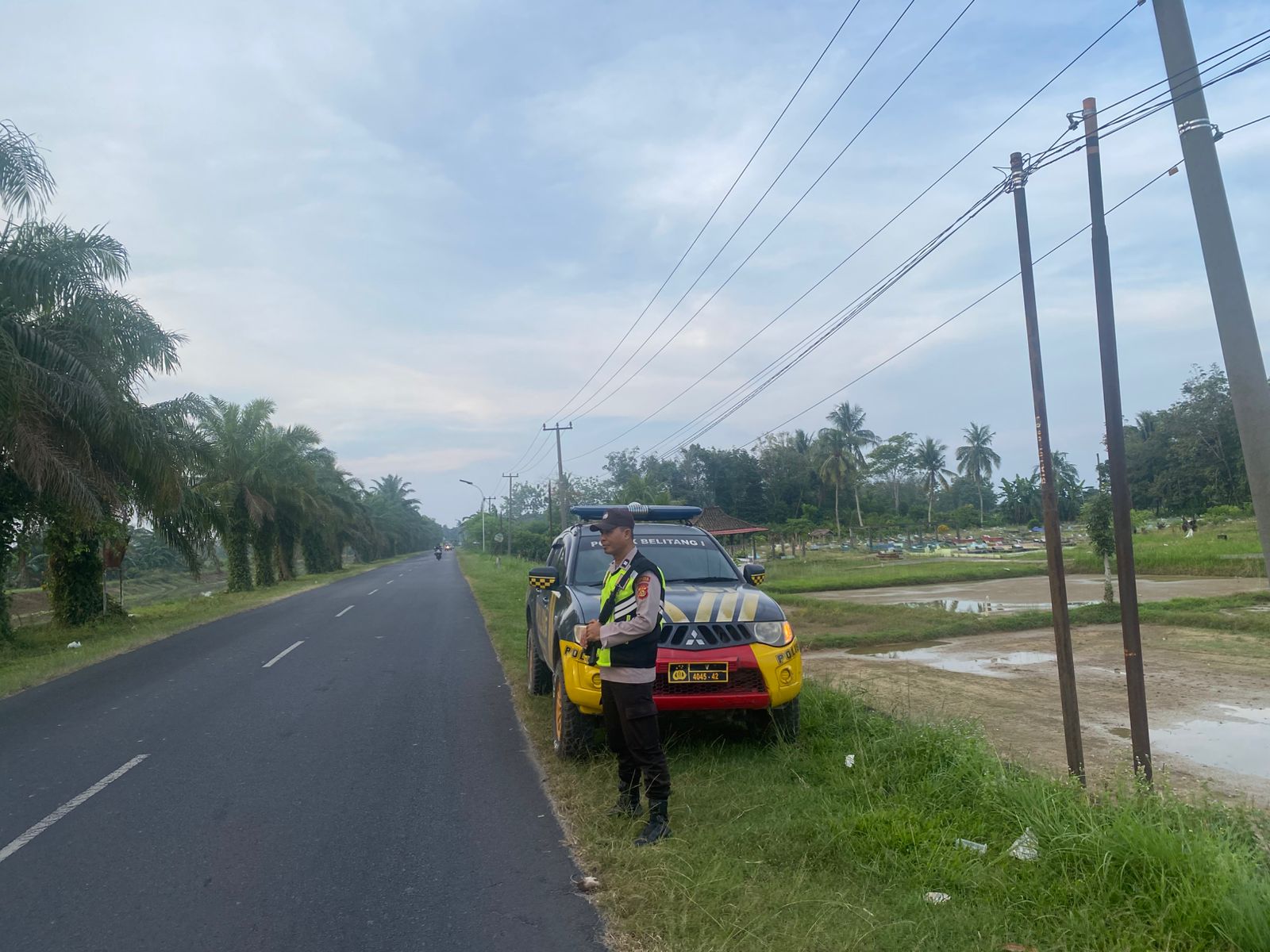 Tutup Ruang Gerak Kriminalitas, Polsek Belitang I Intensifkan Patroli Hunting Sore