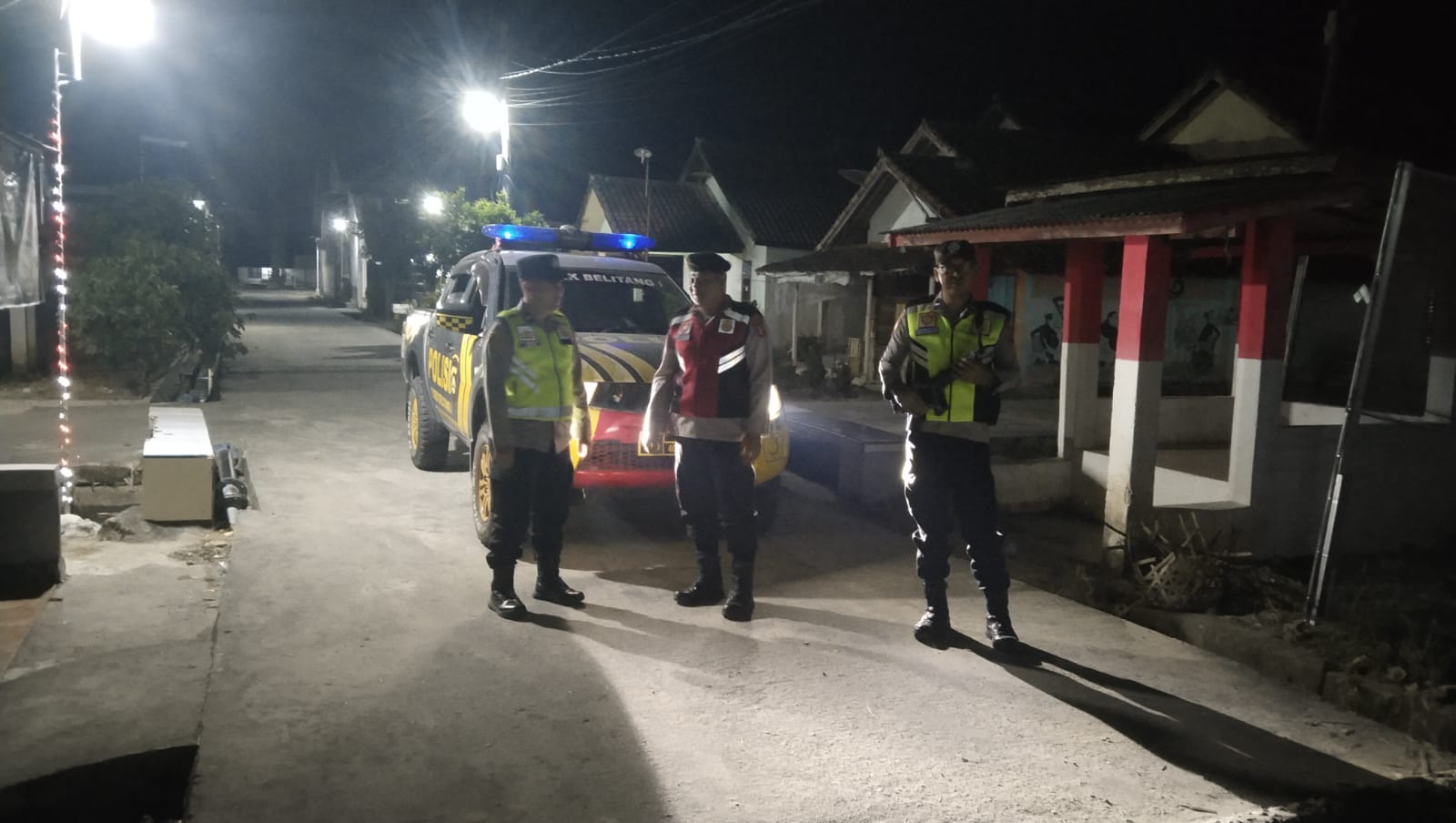 Amankan Jam Rawan Awal Pekan, Polsek Belitang I Gencarkan Patroli KRYD Subuh di Tiga Desa