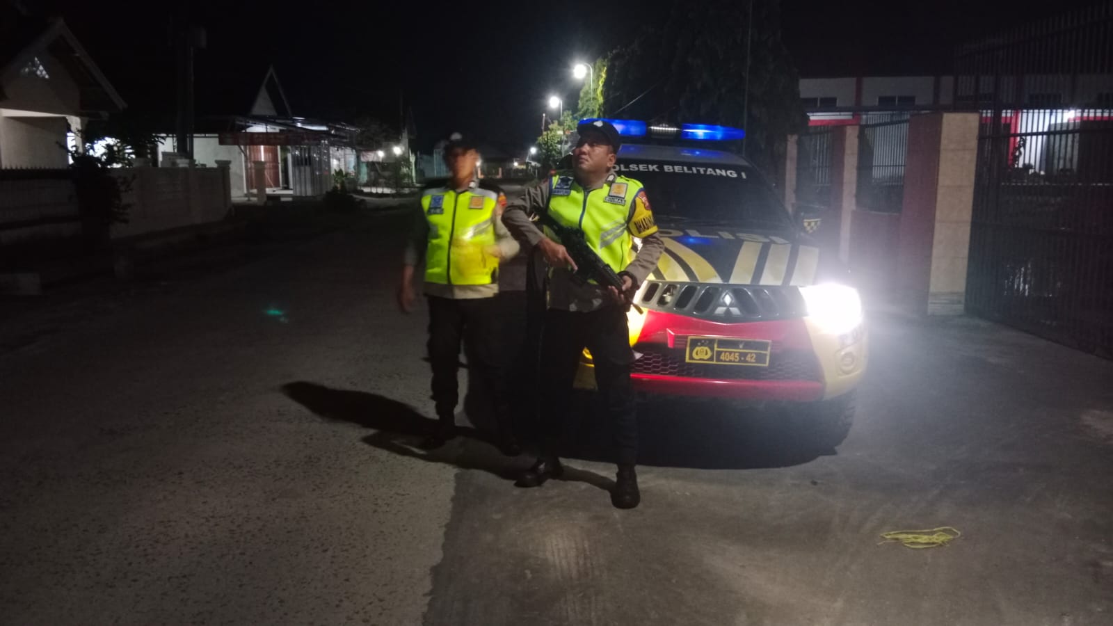 Antisipasi Kejahatan Subuh, Polsek Belitang I Gencarkan Patroli KRYD di Lima Desa Strategis
