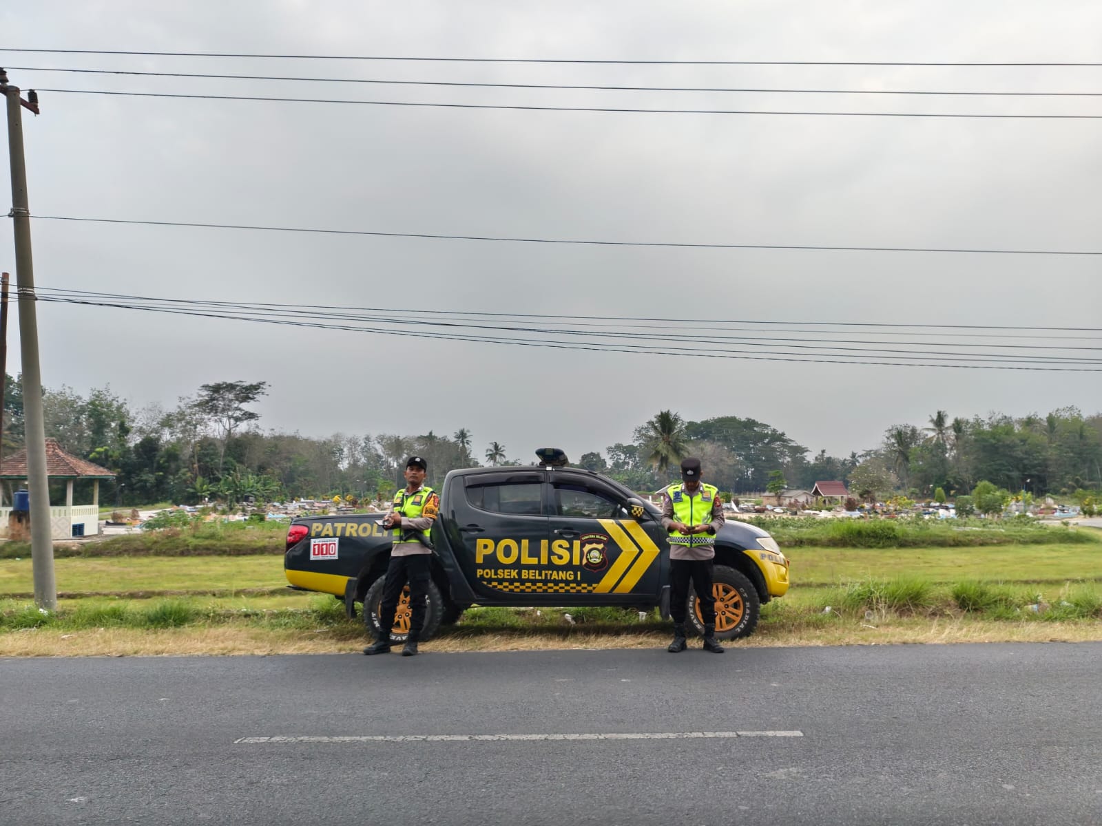 Antisipasi Aksi Balap Liar dan 3C, Polsek Belitang I Intensifkan Patroli Sore di Tiga Desa