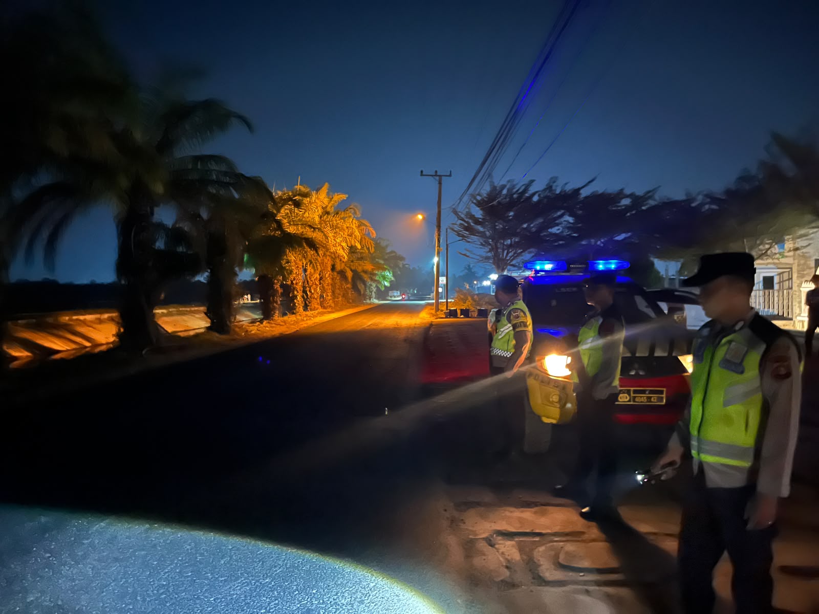 Langkah Cepat Kepolisian Antisipasi Gangguan Kamtibmas di Jalan Raya Belitang