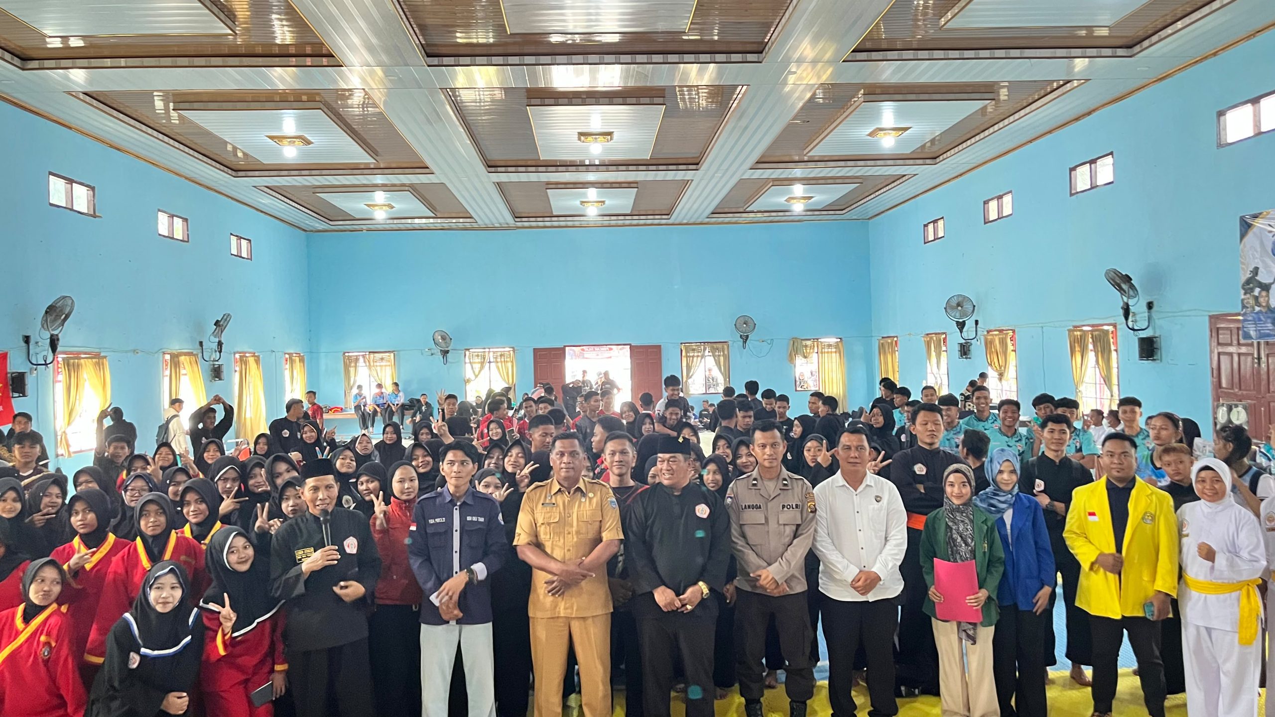 Peringati Haornas, Liga Mahasiswa Pencak Silat OKU Timur 2026 Resmi Dibuka di SMAN 1 Belitang