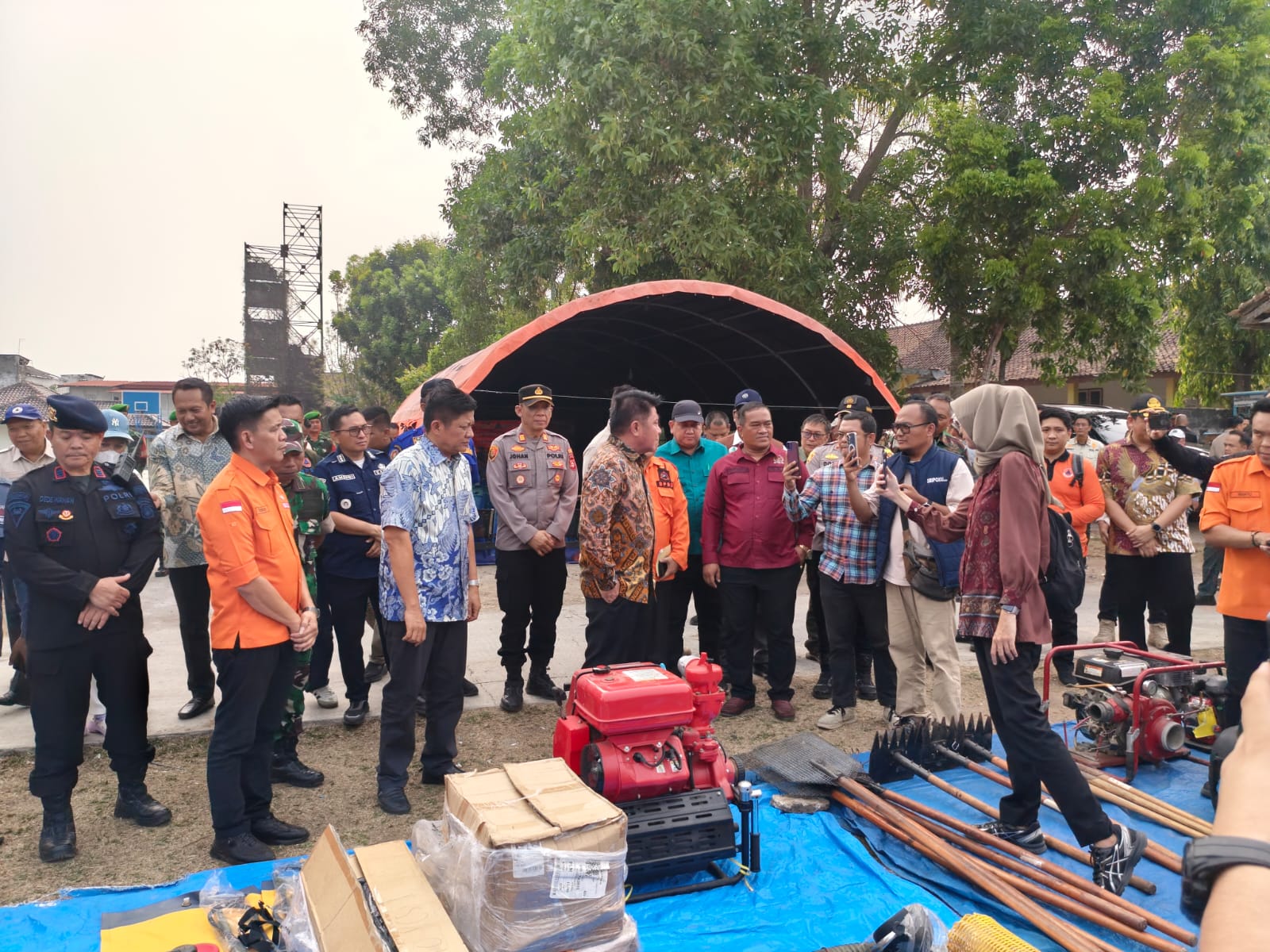 Sinergi Skala Besar Pemprov, Pemkab, dan Jajaran Polres OKU Timur Tebal Kesiapan Respon Cepat Kebakaran Lahan