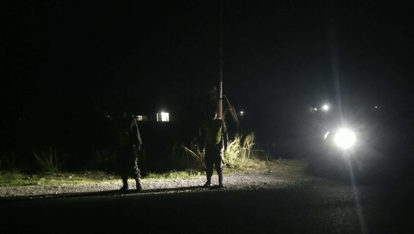Polsek Belitang I laksanakan Patroli dan Pengawasan Titik Rawan